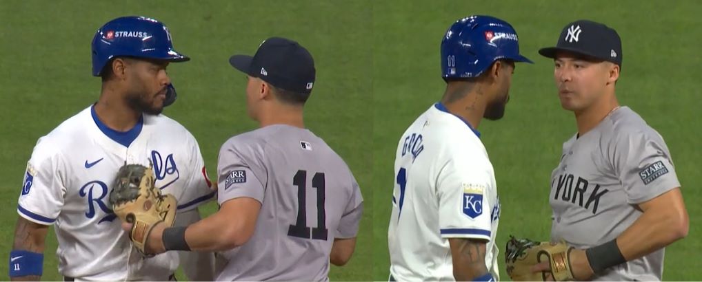 洋基隊與皇家隊的火藥味對決：比賽中的緊張局勢升級，雙方板凳清空