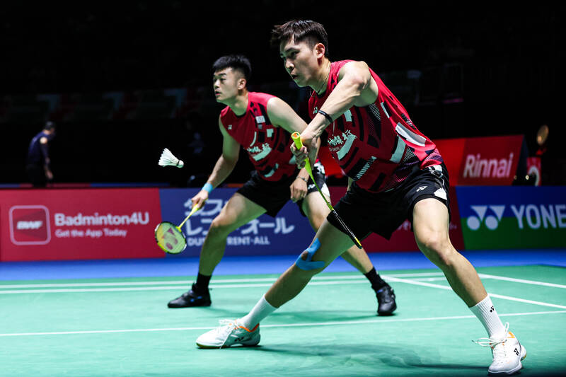 王齊麟／邱相榤挺進南韓大師賽男雙16強