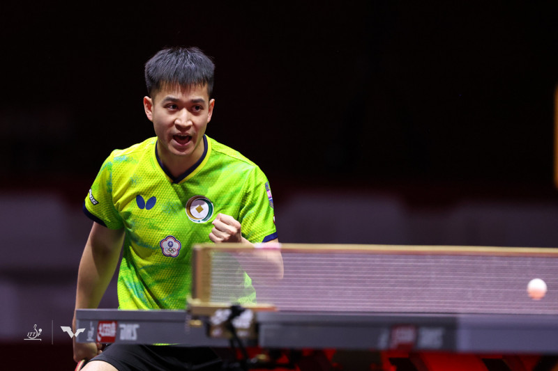 廖振珽在2025亞洲桌球團體錦標賽男子8強戰中奮勇拿下2點，率台灣隊3比2逆轉北韓晉級4強。