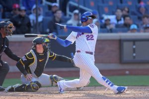 大都會明星強打索托在比賽中達成生涯 700 分打點里程碑，並敲出本季首支長打。